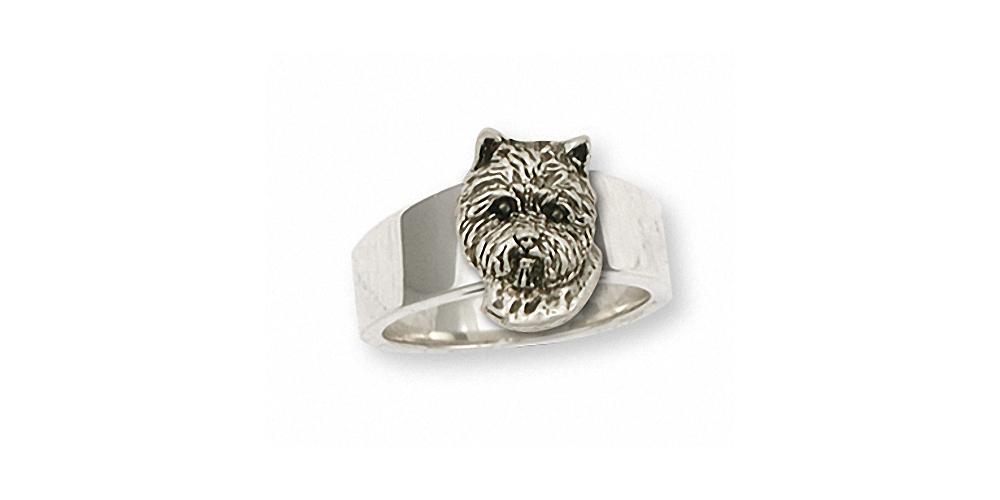 Cairn Terrier Charms Cairn Terrier Ring Sterling Silver Dog Jewelry Cairn Terrier jewelry