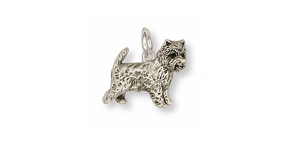 Cairn Terrier Charms Cairn Terrier Charm Sterling Silver Dog Jewelry Cairn Terrier jewelry