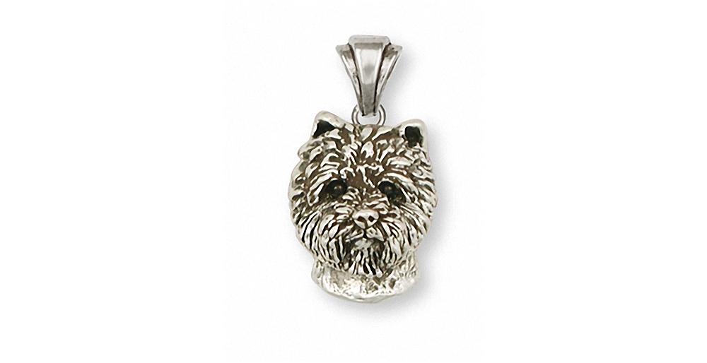 Cairn Terrier Charms Cairn Terrier Pendant Sterling Silver Dog Jewelry Cairn Terrier jewelry