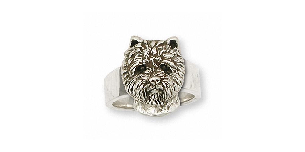 Cairn Terrier Charms Cairn Terrier Ring Sterling Silver Dog Jewelry Cairn Terrier jewelry