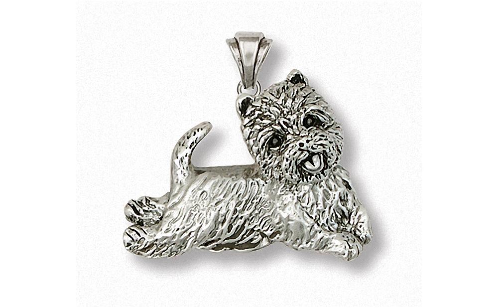 Westie Charms Westie Pendant Sterling Silver West Highland White Terrier Jewelry Westie jewelry