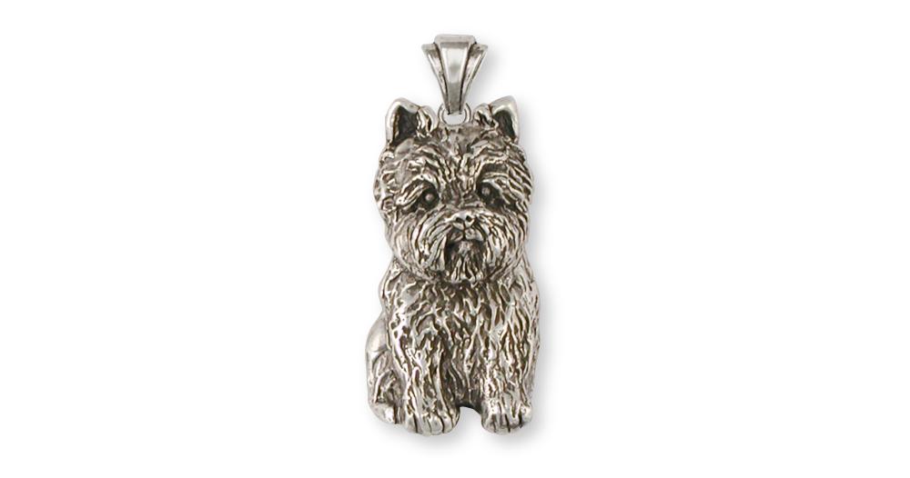 Cairn Terrier Charms Cairn Terrier Pendant Sterling Silver Dog Jewelry Cairn Terrier jewelry