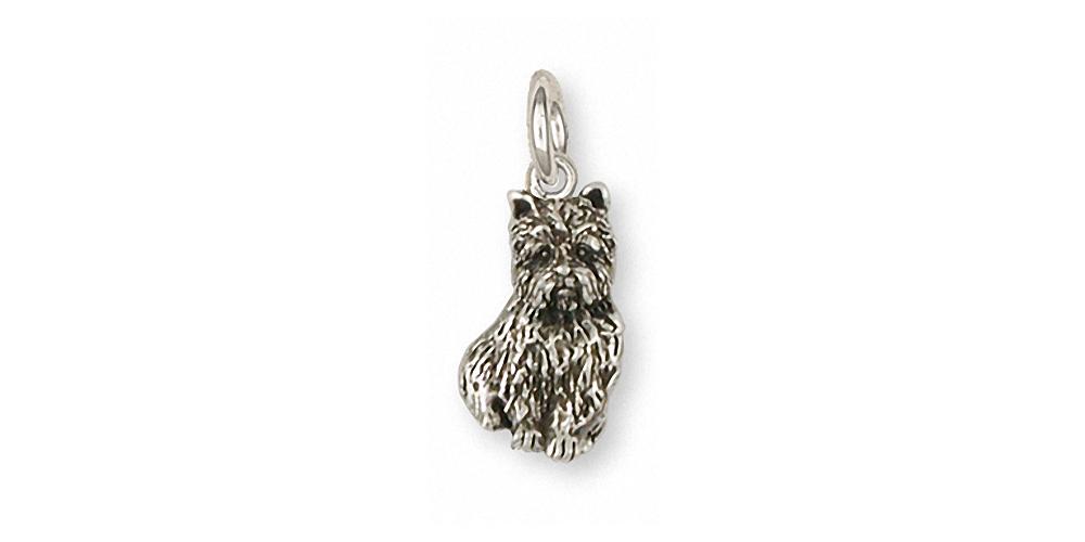 Cairn Terrier Charms Cairn Terrier Charm Sterling Silver Dog Jewelry Cairn Terrier jewelry