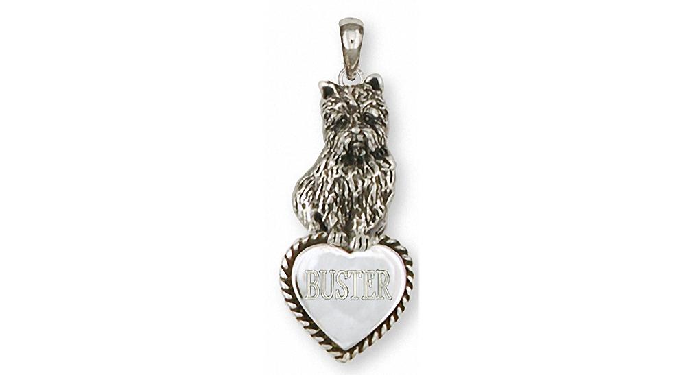 Cairn Terrier Charms Cairn Terrier Pendant Sterling Silver Dog Jewelry Cairn Terrier jewelry