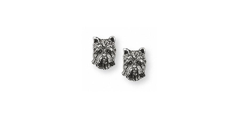 Cairn Terrier Charms Cairn Terrier Earrings Sterling Silver Dog Jewelry Cairn Terrier jewelry