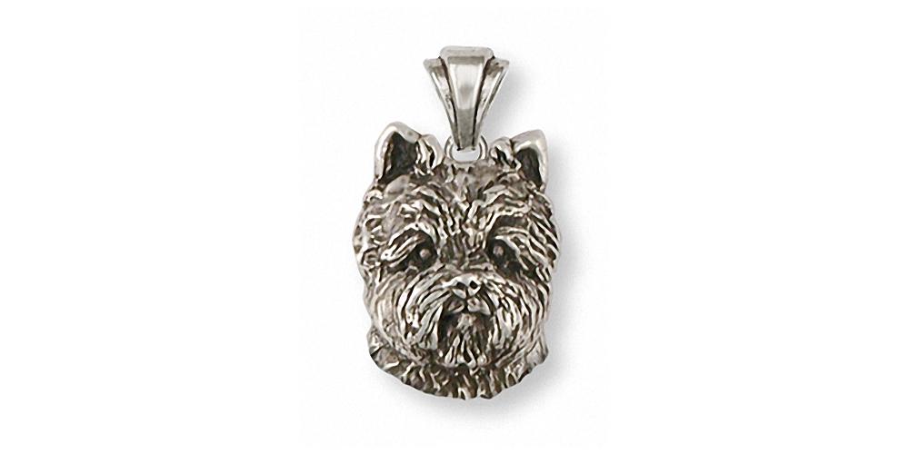 Cairn Terrier Charms Cairn Terrier Pendant Sterling Silver Dog Jewelry Cairn Terrier jewelry