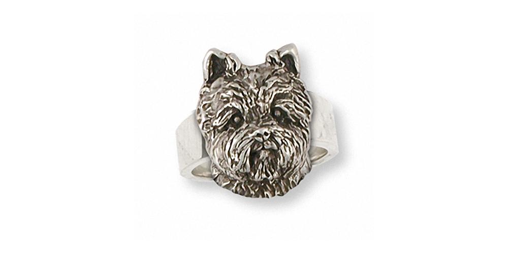 Cairn Terrier Charms Cairn Terrier Ring Sterling Silver Dog Jewelry Cairn Terrier jewelry