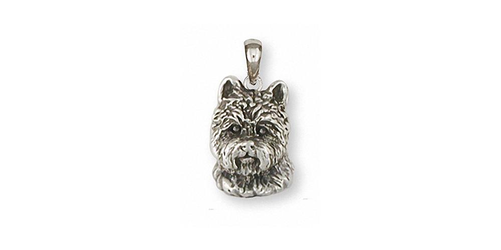 Cairn Terrier Charms Cairn Terrier Pendant Sterling Silver Dog Jewelry Cairn Terrier jewelry