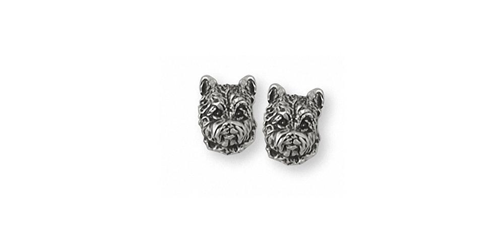 Westie Charms Westie Earrings Sterling Silver West Highland White Terrier Jewelry Westie jewelry