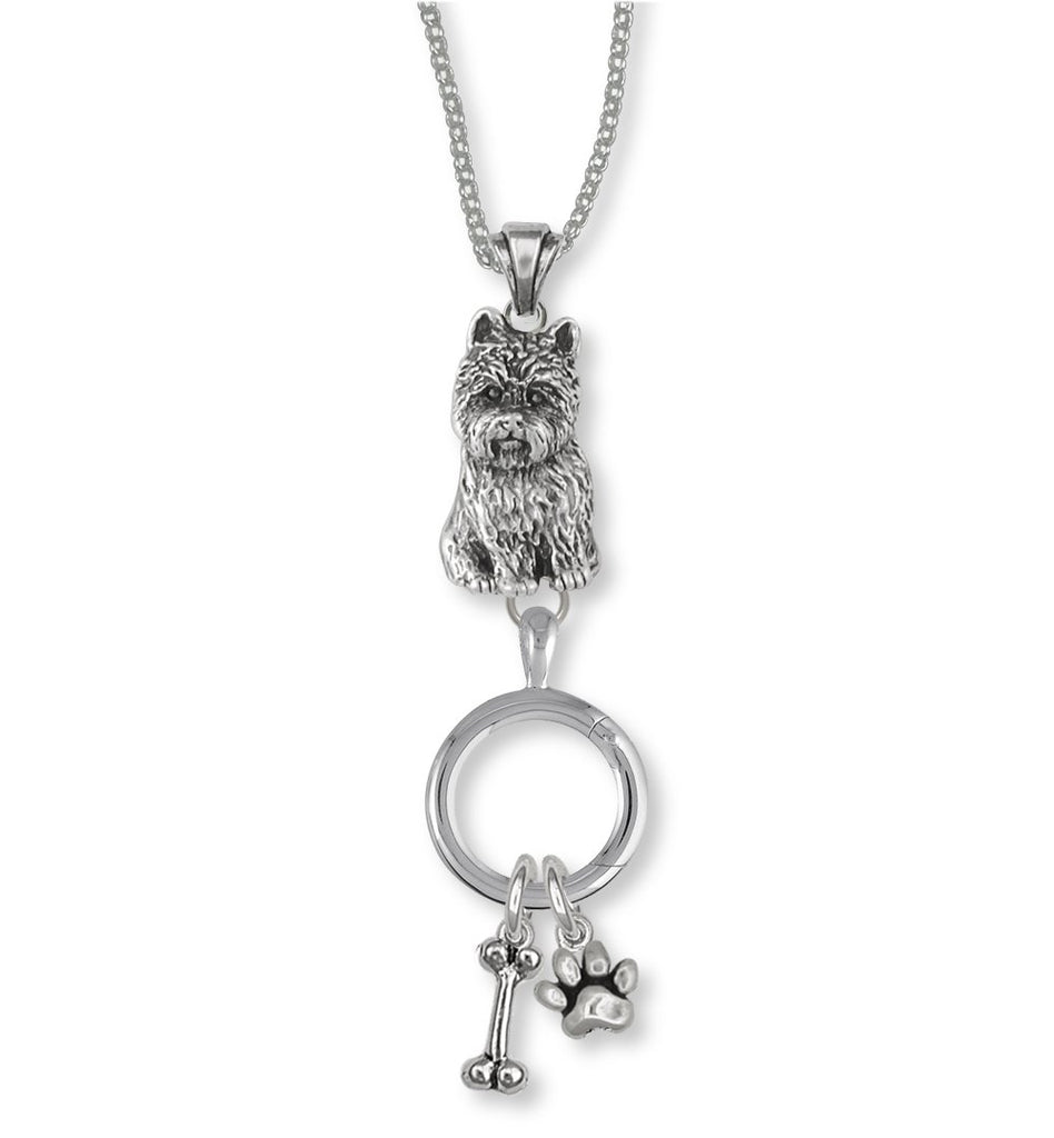 Cairn Terrier Charms Cairn Terrier Necklace Sterling Silver Dog Jewelry Cairn Terrier jewelry
