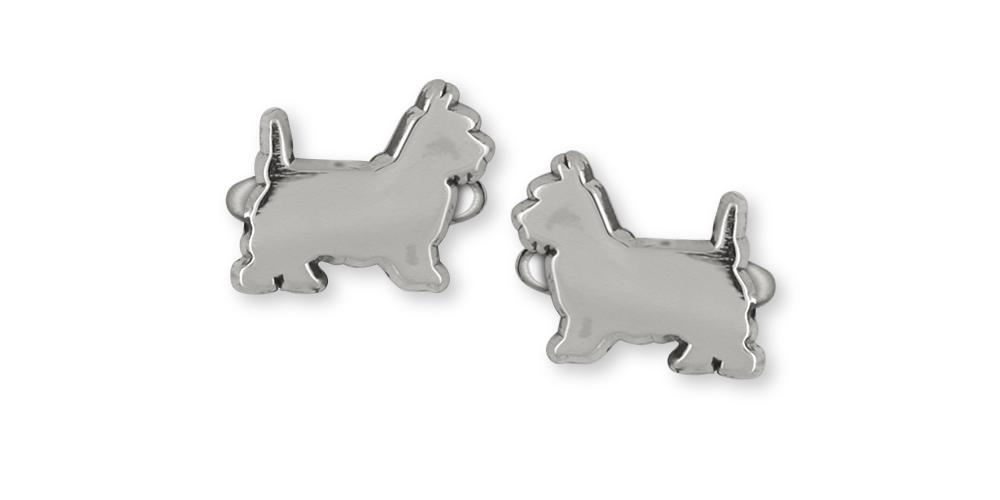 Cairn Terrier Charms Cairn Terrier Cufflinks Sterling Silver Dog Jewelry Cairn Terrier jewelry