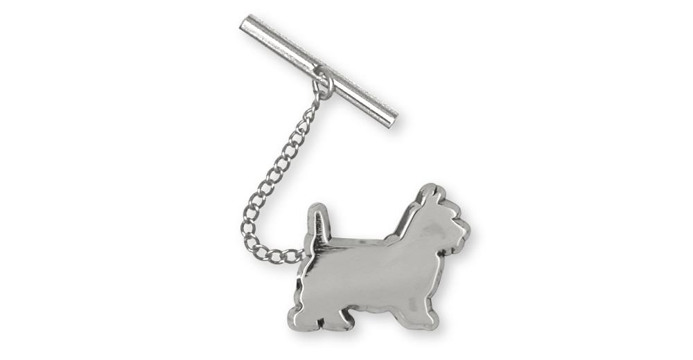 Cairn Terrier Charms Cairn Terrier Tie Tack Sterling Silver Dog Jewelry Cairn Terrier jewelry