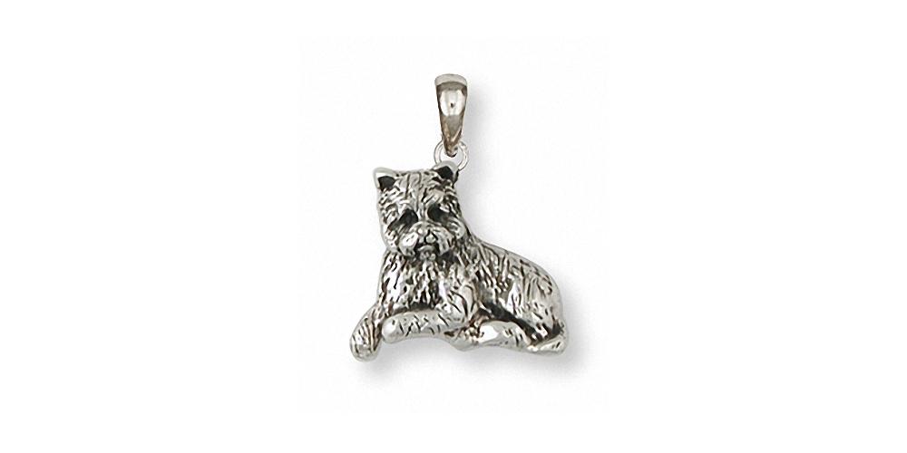 Cairn Terrier Charms Cairn Terrier Pendant Sterling Silver Dog Jewelry Cairn Terrier jewelry