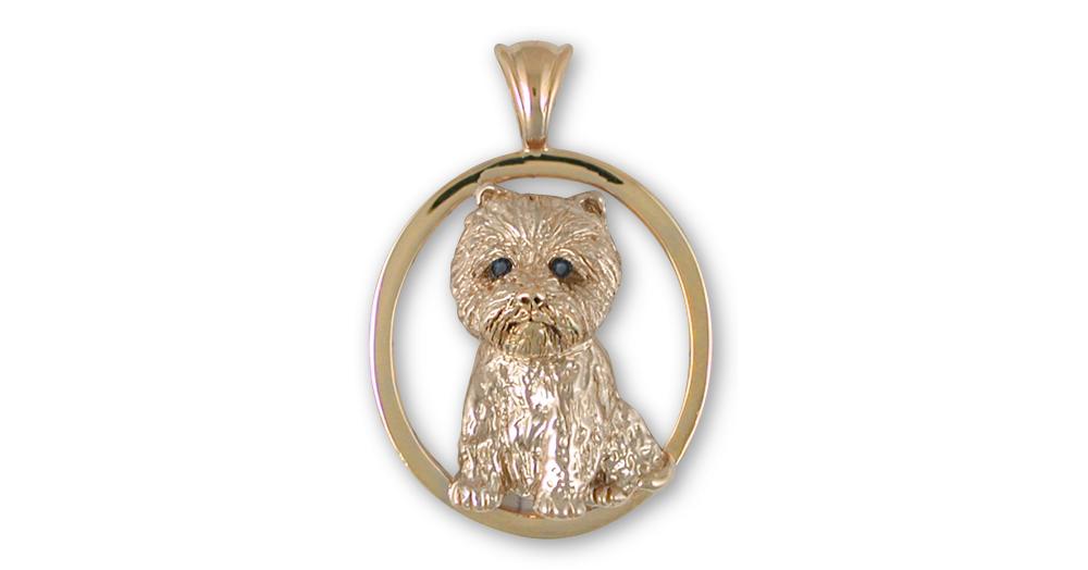Westie Charms Westie Pendant 14k Gold West Highland White Terrier Jewelry Westie jewelry