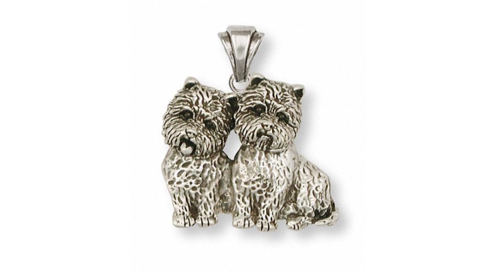 Cairn Terrier Charms Cairn Terrier Pendant Sterling Silver Dog Jewelry Cairn Terrier jewelry