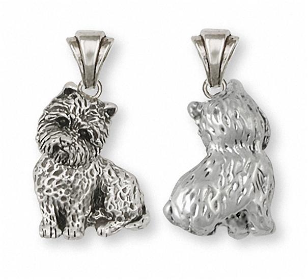 Cairn Terrier Charms Cairn Terrier Pendant Sterling Silver Dog Jewelry Cairn Terrier jewelry