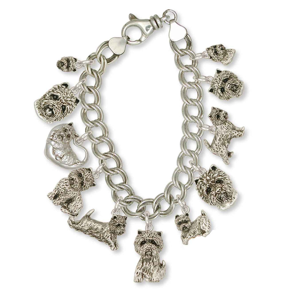 Westie Bracelet Jewelry Sterling Silver Handmade West Highland White Terrier Bracelet WTCBR