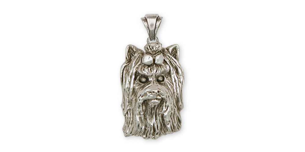 Yorkie Yorkshire Terrier Charms Yorkie Yorkshire Terrier Pendant Sterling Silver Dog Jewelry yorkie yorkshire Terrier jewelry