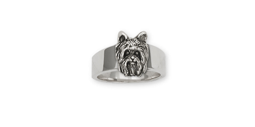 Yorkie Yorkshire Terrier Charms Yorkie Yorkshire Terrier Ring Sterling Silver Dog Jewelry Yorkie Yorkshire Terrier jewelry