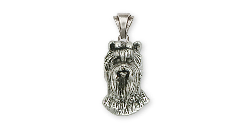 Yorkie Yorkshire Terrier Charms Yorkie Yorkshire Terrier Pendant Sterling Silver Dog Jewelry Yorkie Yorkshire Terrier jewelry