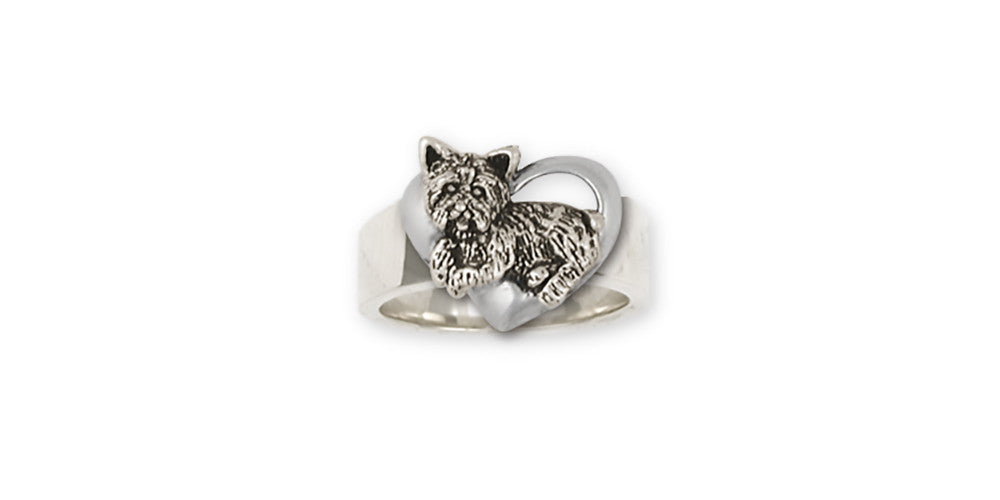 Yorkie Yorkshire Terrier Charms Yorkie Yorkshire Terrier Ring Sterling Silver Dog Jewelry Yorkie Yorkshire Terrier jewelry