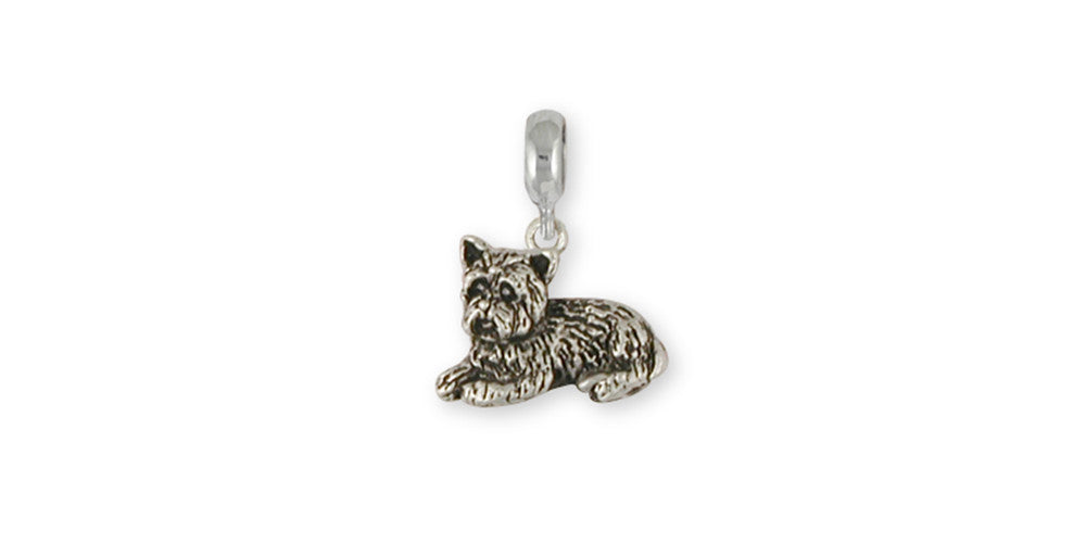 Yorkie Yorkshire Terrier Charms Yorkie Yorkshire Terrier Charm Slide Sterling Silver Dog Jewelry yorkie yorkshire Terrier jewelry