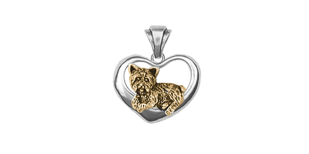 Yorkie Yorkshire Terrier Charms Yorkie Yorkshire Terrier Pendant Gold Vermeil Dog Jewelry Yorkie Yorkshire Terrier jewelry