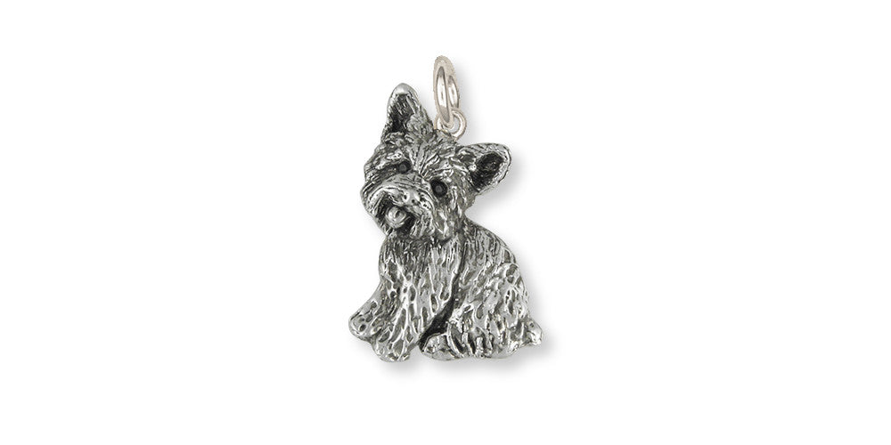 Yorkie Yorkshire Terrier  Charms Yorkie Yorkshire Terrier  Charm Sterling Silver Dog Jewelry Yorkie Yorkshire Terrier  jewelry
