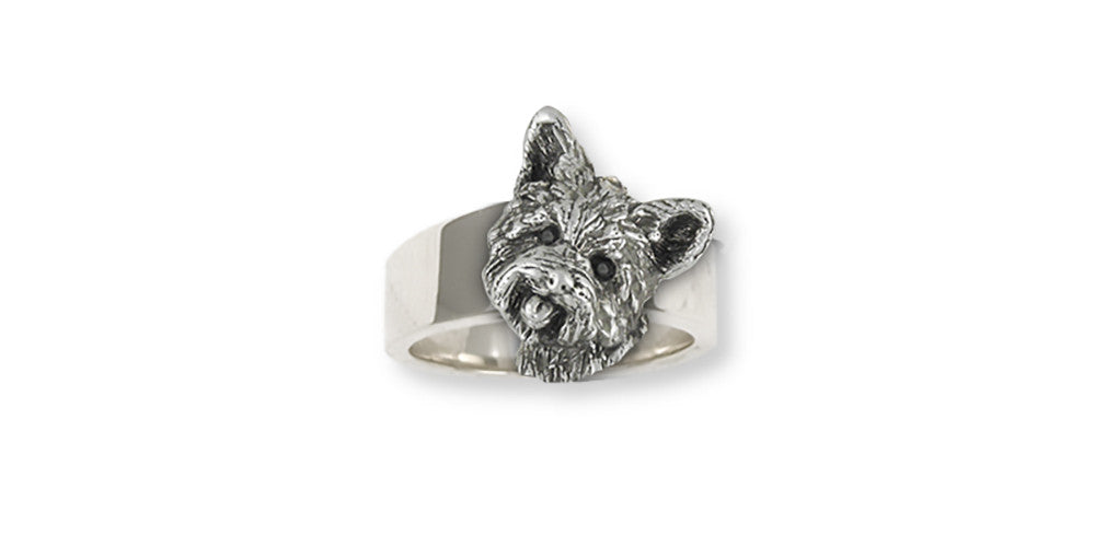 Yorkie Yorkshire Terrier Charms Yorkie Yorkshire Terrier Ring Sterling Silver Dog Jewelry Yorkie Yorkshire Terrier jewelry