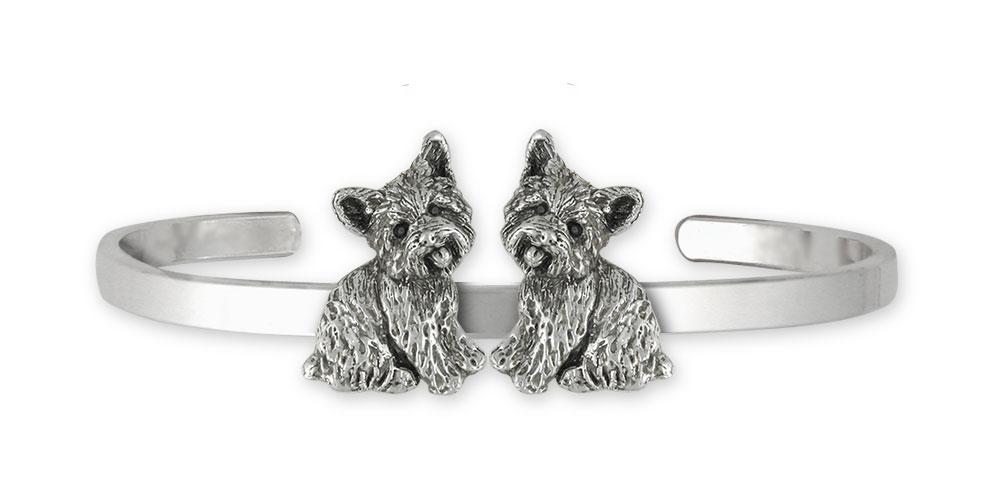 Yorkie Charms Yorkie Bracelet Sterling Silver Yorkshire Terrier Jewelry Yorkie jewelry