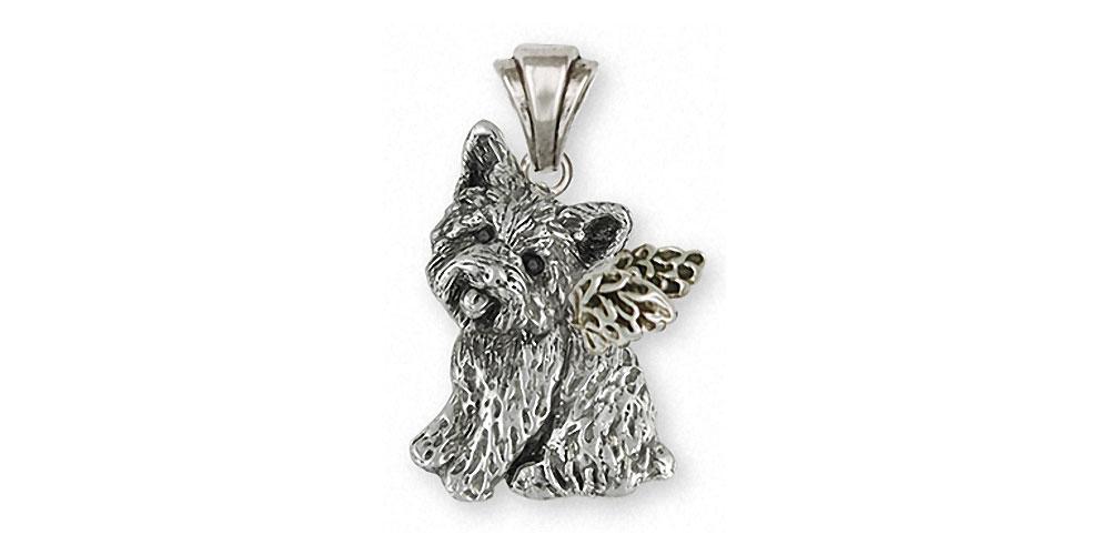 Yorkie Charms Yorkie Pendant Sterling Silver Dog Jewelry Yorkie jewelry