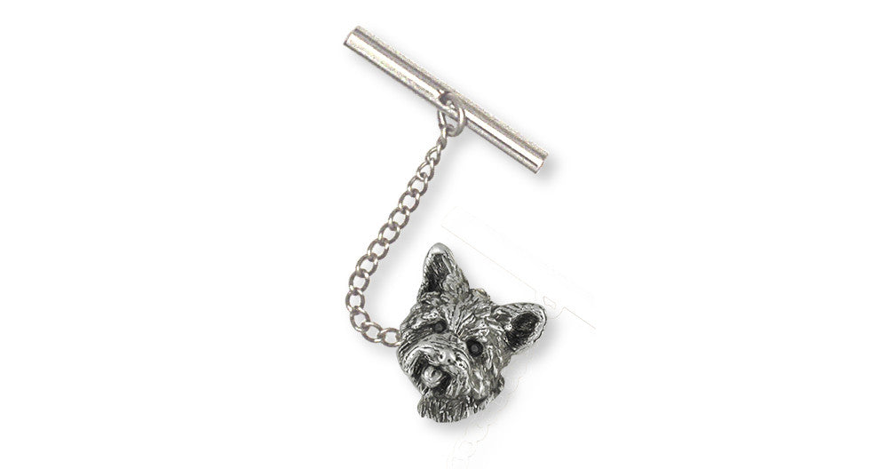 Yorkie Yorkshire Terrier Charms Yorkie Yorkshire Terrier Tie Tack Sterling Silver Dog Jewelry Yorkie Yorkshire Terrier jewelry