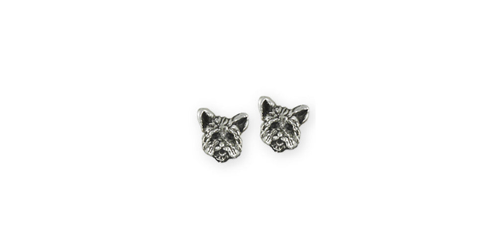 Yorkie Puppy Charms Yorkie Puppy Earrings Sterling Silver Dog Jewelry Yorkie Puppy jewelry