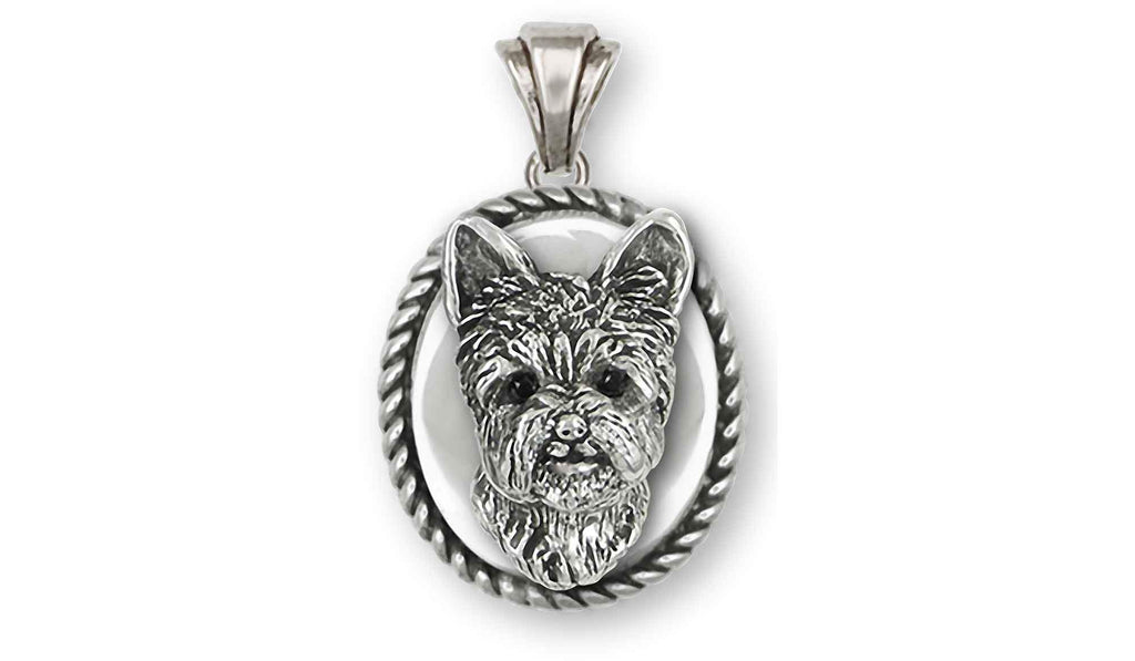 Yorkshire Terrier Charms Yorkshire Terrier Pendant Sterling Silver Yorkie Jewelry Yorkshire Terrier jewelry