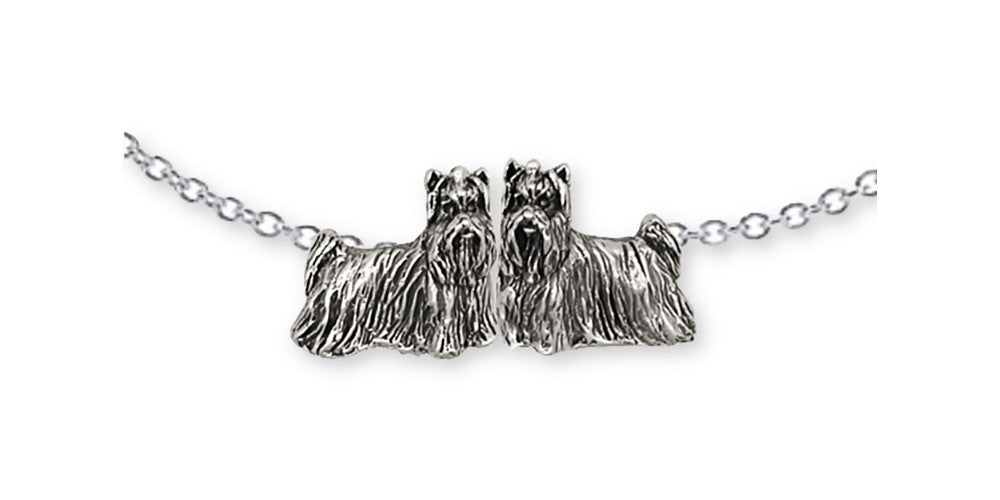 Yorkie Yorkshire Terrier Charms Yorkie Yorkshire Terrier Necklace Sterling Silver Dog Jewelry yorkie yorkshire Terrier jewelry