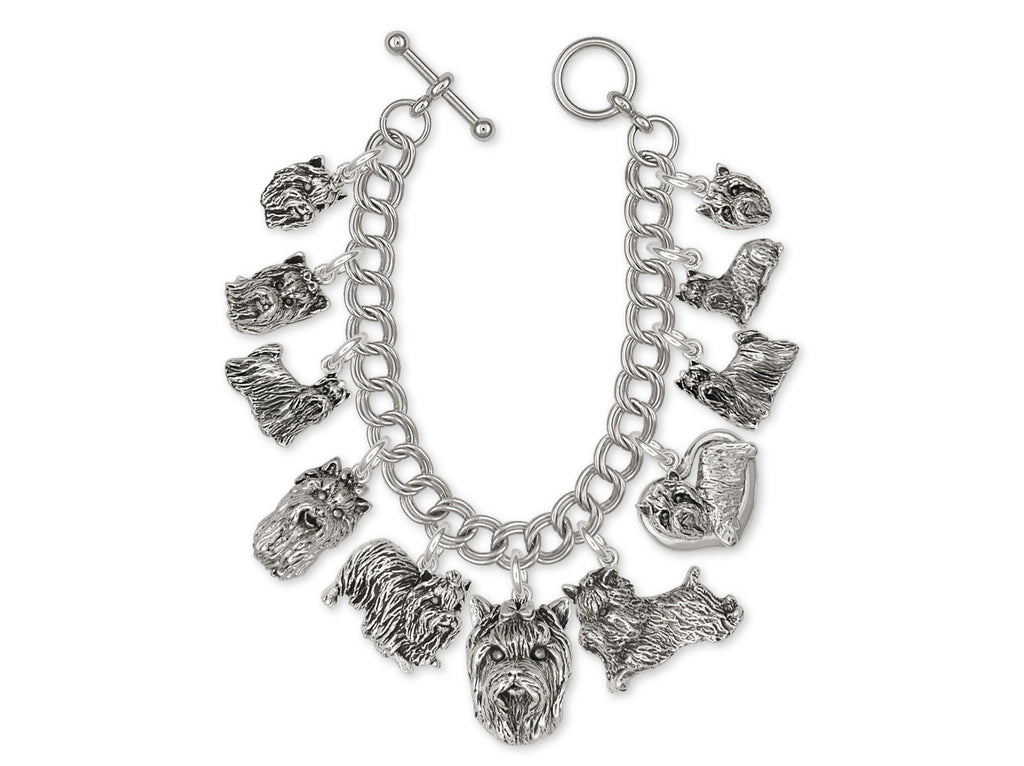 Yorkie Yorkshire Terrier Charms Yorkie Yorkshire Terrier Bracelet Sterling Silver Dog Jewelry Yorkie Yorkshire Terrier jewelry