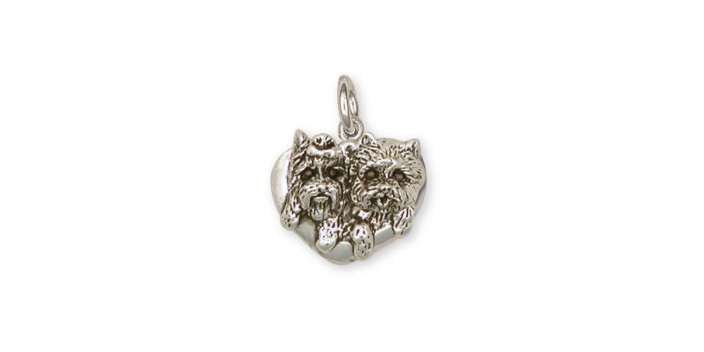 Yorkie Yorkshire Terrier Charms Yorkie Yorkshire Terrier Charm Sterling Silver Dog Jewelry Yorkie Yorkshire Terrier jewelry